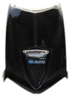 TRX450R-CH-EN Quadtech Honda TRX450R Carbon Fibre Nose Cone