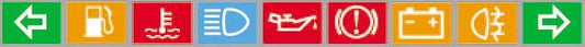 ACE-7859 Acewell The Ultimate digidash, Speed, RPM, Temperture, Fuel, Gear Indicator, 10 warning lamps and lap timer