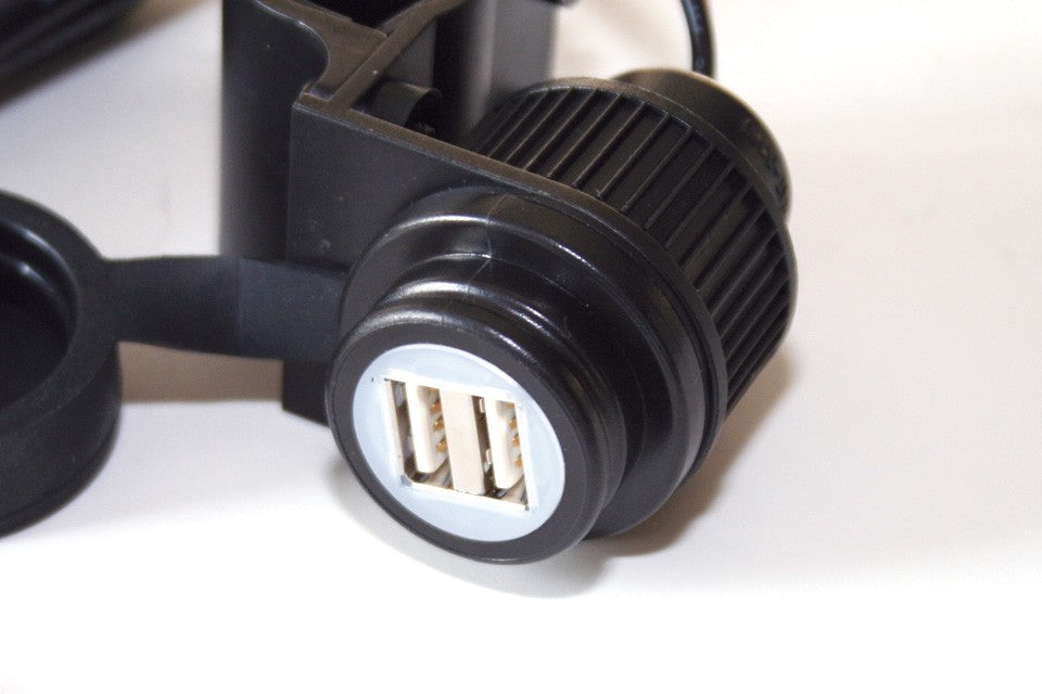 QT-USB1 MotoEquip Flush mount USB double power socket