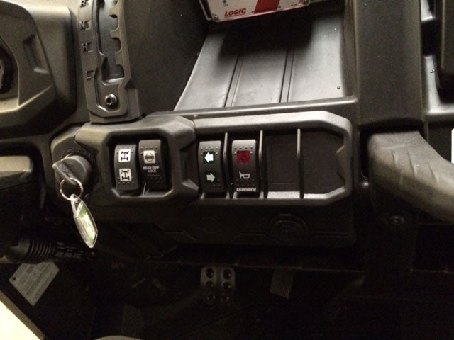 QT-RKU-Defender Quadtech Side by Side Road Legal Lighting Kit for Can-am Defender