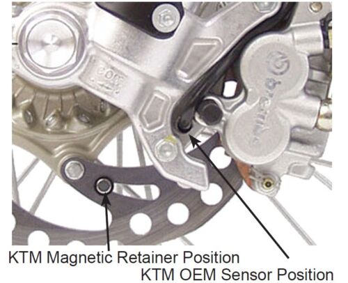 ACE-M9a Acewell clip in 9mm disc magnet and circlip