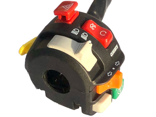 QT-HS-HD1080 Quadtech Replacement Left switch for ATVs as used OEM by Can-Am and Polaris