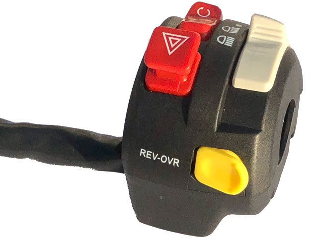 QT-HS-HD1080 Quadtech Replacement Left switch for ATVs as used OEM by Can-Am and Polaris