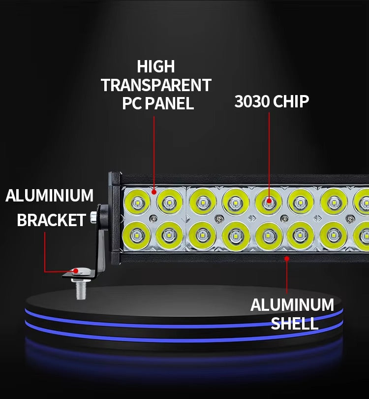 72W 13 inch lightbar Quadtech 72W 13 inch lightbar