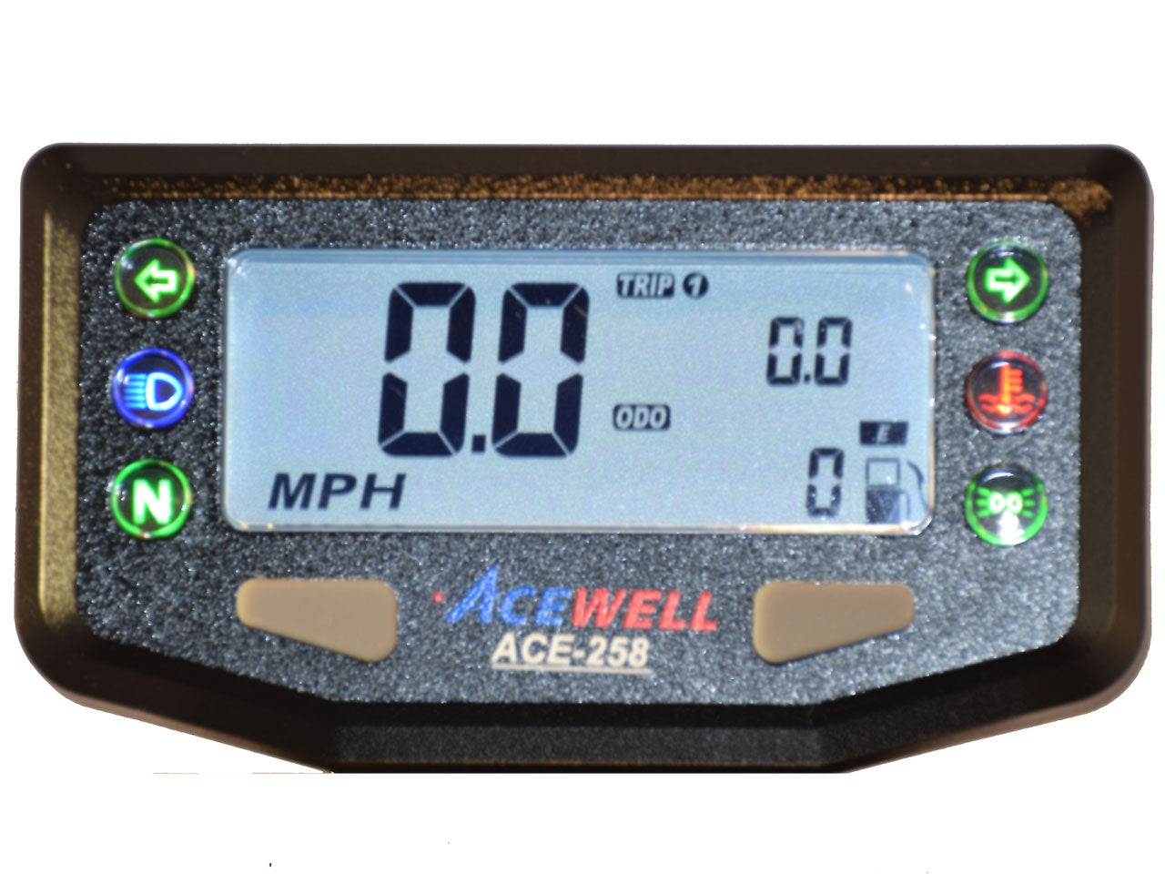 ACE-258 Acewell Digital display - Speedometer, 6 warning lamps