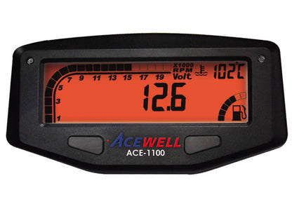 ACE-1100 Acewell Digital display - RPM, temp, fuel