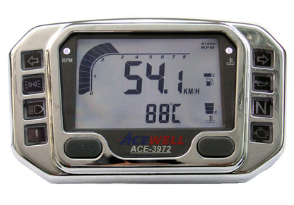 ACE-3xxx Build your own Acewell Speedometer, warning lamps, rpm, temp