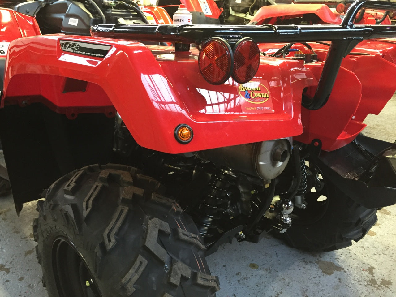 QT-RKA-TRX420520 Quadtech TRX420 TRX500 TRX520 Farm Quad / Utility Quad Agricultural PLG registration