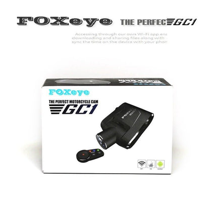 Foxeye GC1 Moto Cam MotoEquip WiFi HD motorcycle accident camera