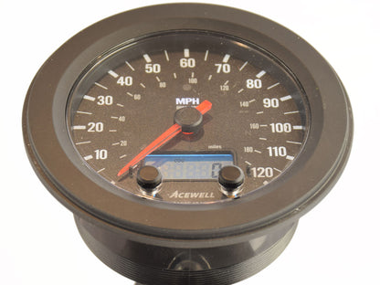 CA85 BMW R80-R100-GS Plug-and-Play Acewell 100mm diameter speedometer to fit BMW R80 R100 GS G/S Plug and Play
