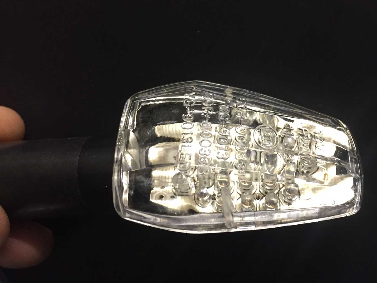 YG-9013-AMB MotoEquip Pair Amber LED indicators