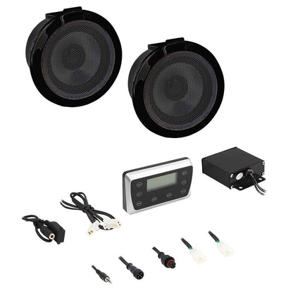 MT469 Quadtech UTV Radio with FM Bluetooth USB SD