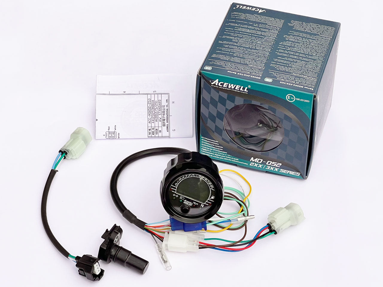 QT-MD52-KAF400 Acewell Speedometer for Kawasaki Mule SX