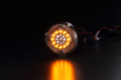 QT-BT09 MotoEquip Round 80mm LED Multifunction rear light