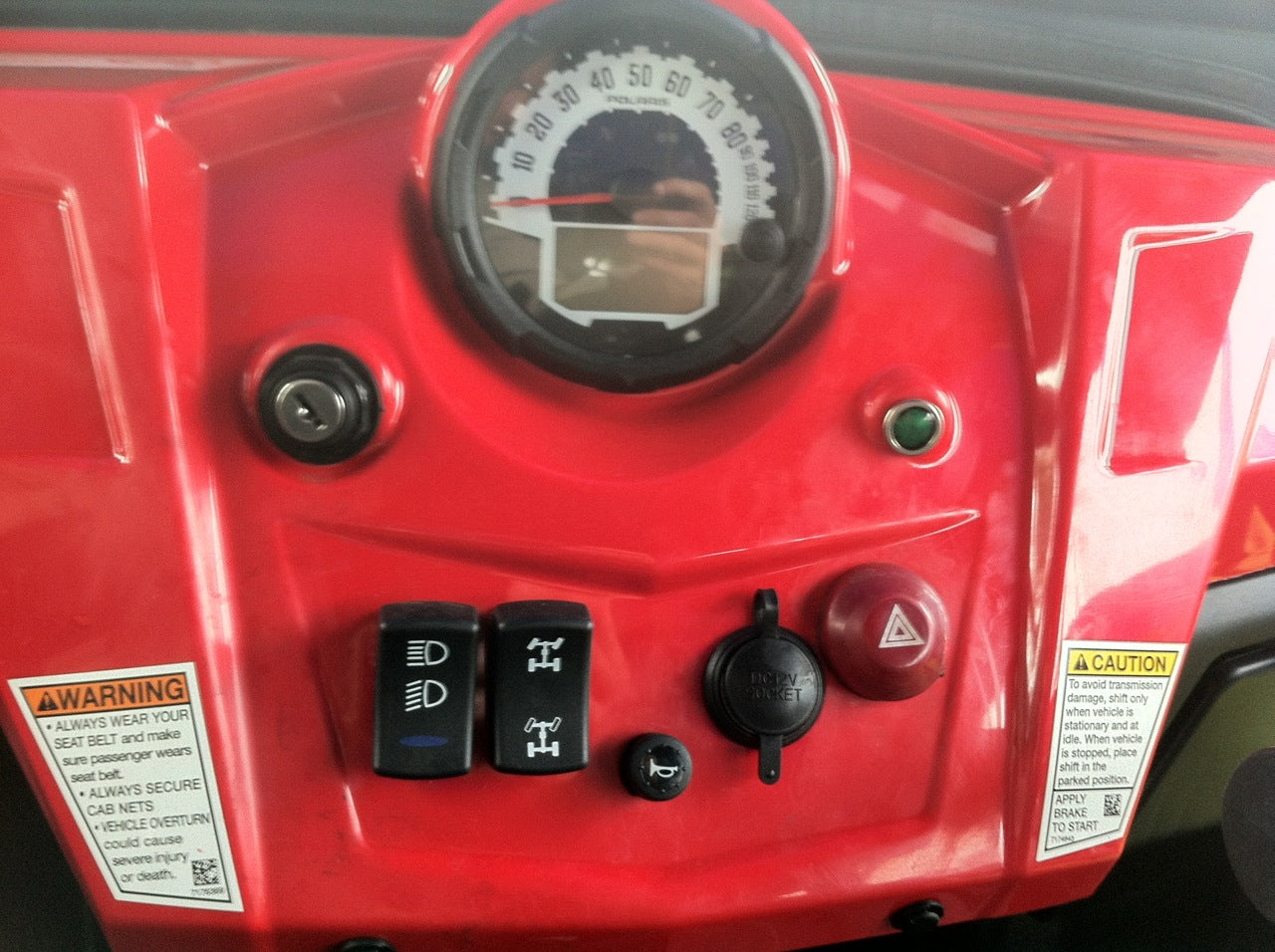 QT-RKU-RZRProTurbo Quadtech Polaris RZR Pro and Turbot Road Legal Lighting Kit