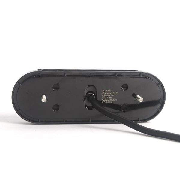 BS-T012 Quadtech Multi-function Rear Lamp trailer truck tail light indicator Tail Lamp Brake Reverse Direction Indicator