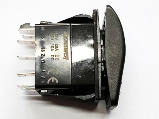 AES-103M-HN Quadtech Hazard Horn (on)-off-(on) switch