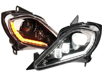 QT-HLYF Quadtech Yamaha Raptor YFM700R YFZ450R Headlights