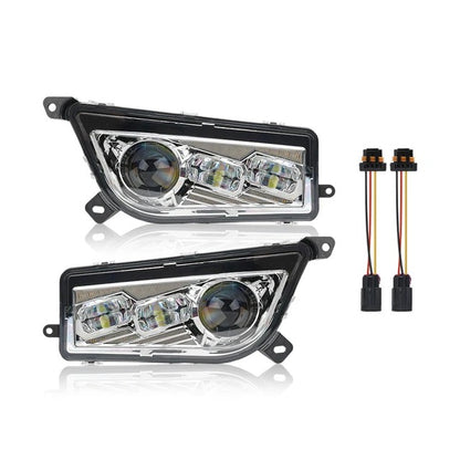 B0801-03001CH Quadtech Polaris RZR XP1000 headlights