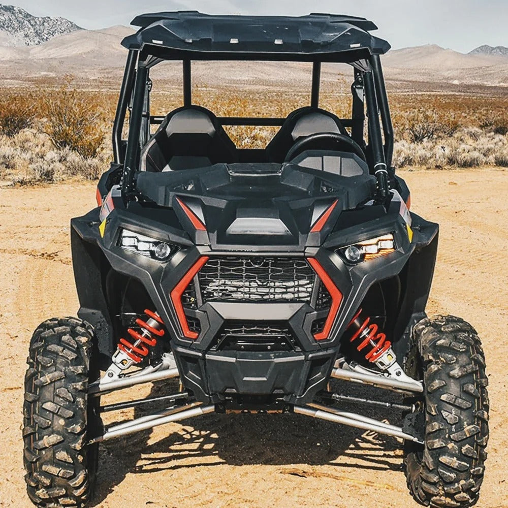 B0801-03001CH Quadtech Polaris RZR XP1000 headlights