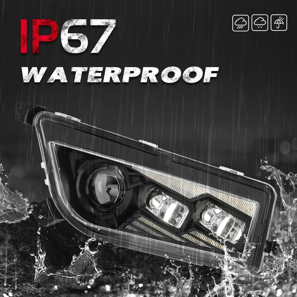 B0801-03001CH Quadtech Polaris RZR XP1000 headlights