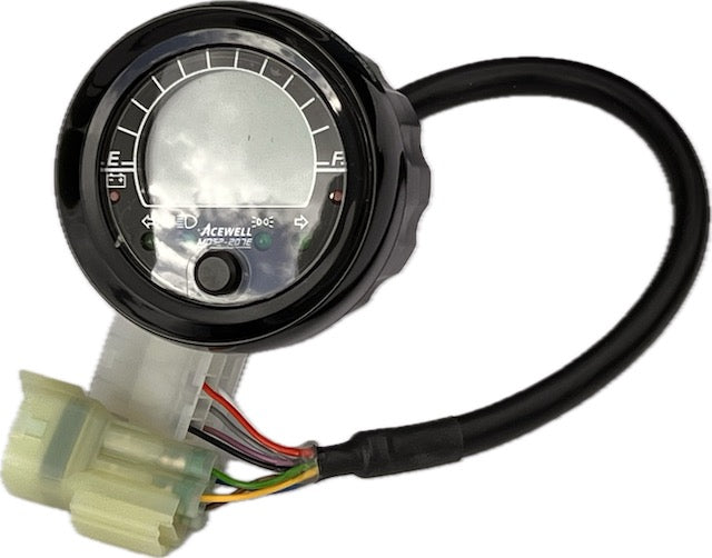 MD52-207E Acewell Speedometer and Battery gauge for Yamaha UMX