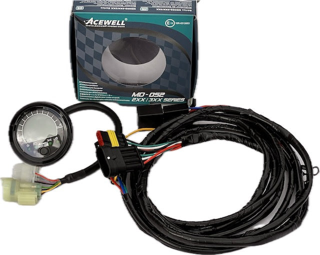 MD52-207E Acewell Speedometer and Battery gauge for Yamaha UMX