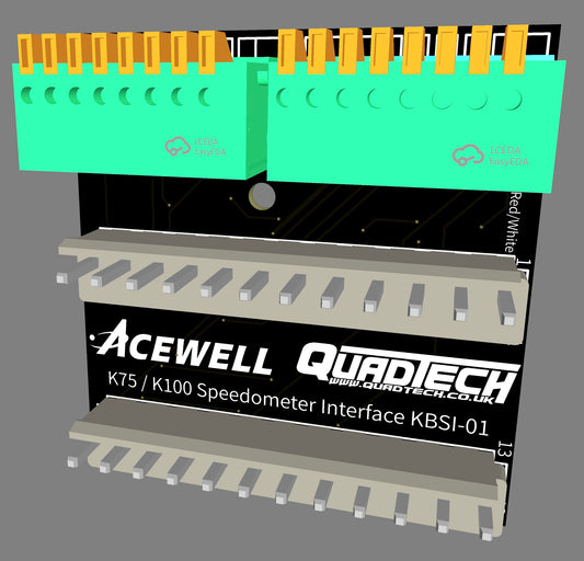 KBSI Acewell Speedometer interface to BMW K1 K75 K100 K1100 bikes