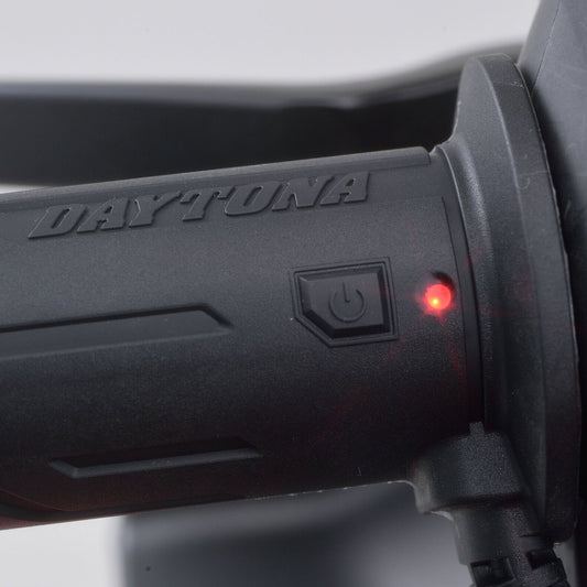 DAY-HG02 Daytona Daytona Intelligent Motorcycle Heated Grips With 4 Level Heat Control and Battery Protection