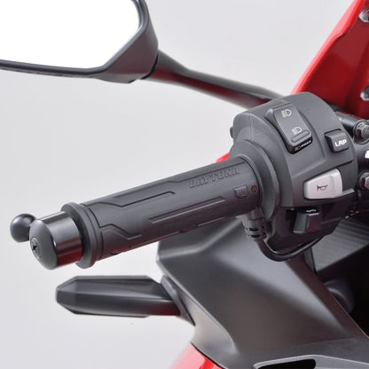 DAY-HG02 Daytona Daytona Intelligent Motorcycle Heated Grips With 4 Level Heat Control and Battery Protection