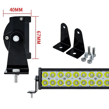 72W 13 inch lightbar Quadtech 72W 13 inch lightbar